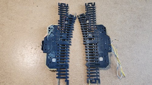 Tyco HO Brass Manual Right and Left Hand Switch - Picture 2 of 3