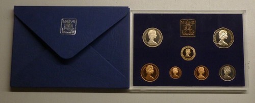 UK Official Royal Mint Proof Coin Year sets 1971 - 1982 Flat Pack type see menu - Picture 25 of 25
