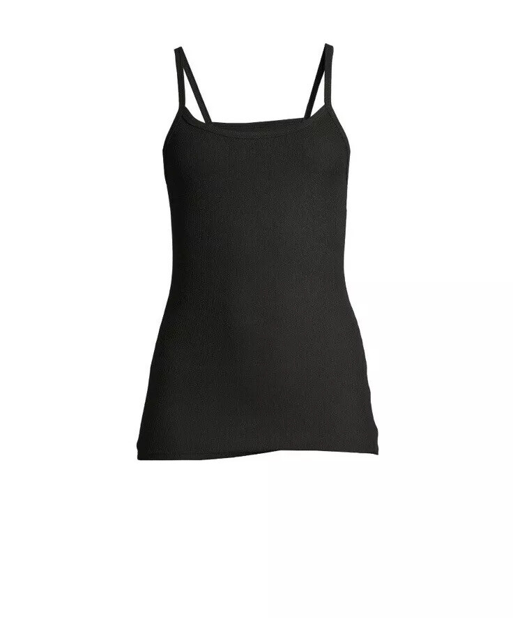 トップス Andmary Shirring ribbon camisole black F ANDMARY】Shirring ribbon camisole