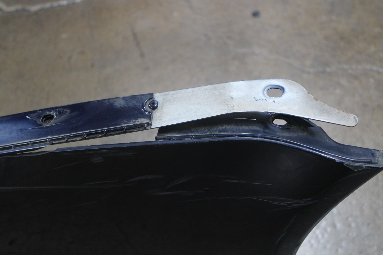 2010 Maserati Quattroporte, Rear Bumper Cover, W/Sensor Option, Used, 980139640