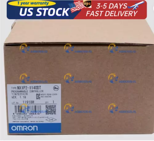 NX1P2-1140DT Omron Programmable Controller PLC Module NX1P21140DT New