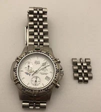 Men's ESQ by Movado Chronograph Watch Stainless ESQUIRE 300388 - see full descr.