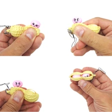 Peanut Pop Toy Pop Up Pod Peak A Boo Pea Pod Fidget Toy Popper
