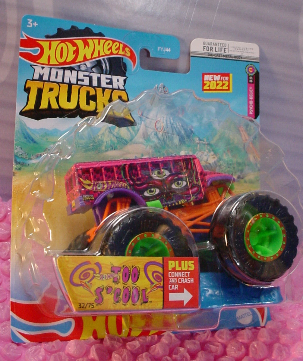School bus monster sales truck hot wheels