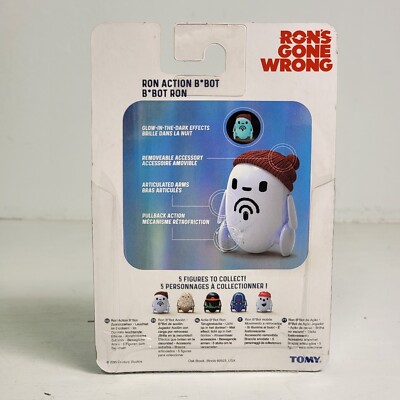 TOMY Ron's Gone Wrong Ron Action B Bot Ron Glow In The Dark TOMY Ron's Gone Wrong Ron Action B Bot Ron Glow In The Dark