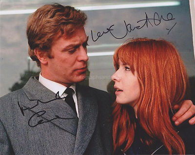 Michael Caine & Jane Asher HAND signed 8x10 Foto, Autogramm, Alfie