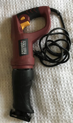 Reciprocating Saw with Rotating Handle CHICAGO ELECTRIC Power Tools 6 Amp