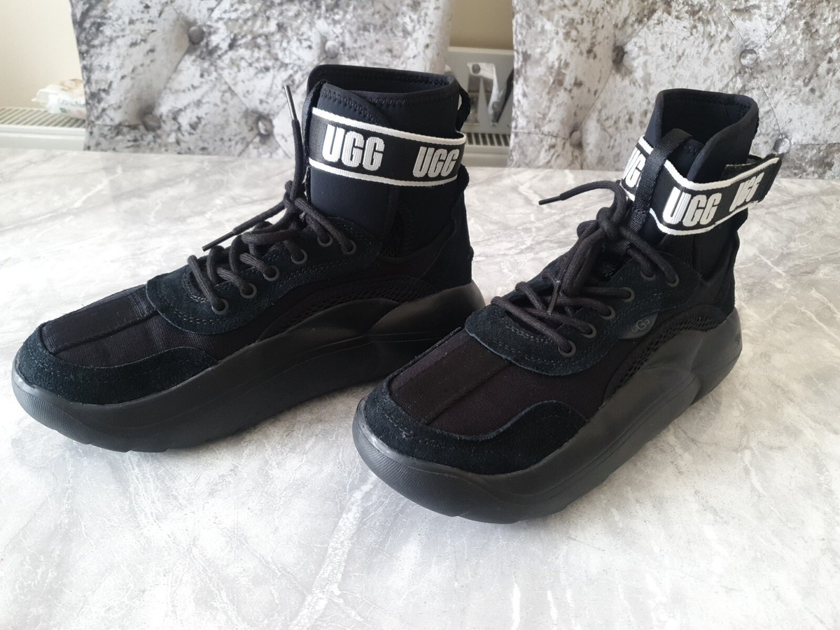 UGG LA CLOUD HI TRAINERS LADIES SIZE UK8 EUR41 GENUINE GOOD 