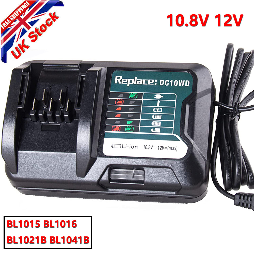 12v Max Makita 12 Volt Battery Charger For Makita DC10WD CXT 12V
