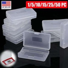 New Clear Dust Covers Case For Nintendo Game Boy DMG Gameboy Cartridge GBC Cases