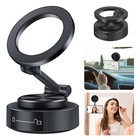 360° Vacuum Magnetic Car Phone Holder Suction Cup Foldable iPhone MagSafe Mount