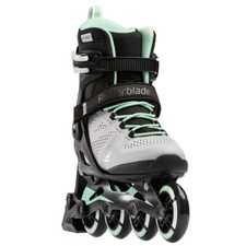 Pattini In Linea Rollerblade Macroblade 80 Da Donna - Grigio E Corallo - Foto 3