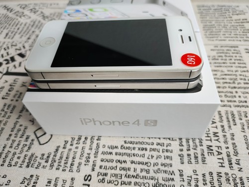 Original&Working well Apple iPhone 4s 8/16/32/64GB Black/White UNLOCKED ios 9 - Afbeelding 9 van 10