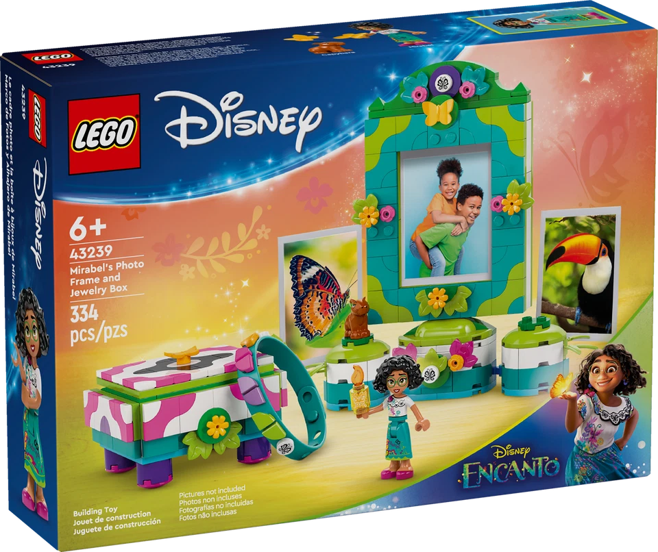LEGO® Disney™ Encanto Mirabel’s Photo Frame and Jewelry Box 43239
