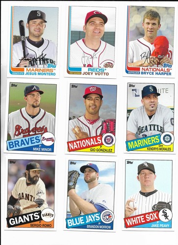 2013 Topps Archives PICK-A-CARD Ruth Machado Schmidt Rivera OZZIE Griffey Brett  - Picture 116 of 140