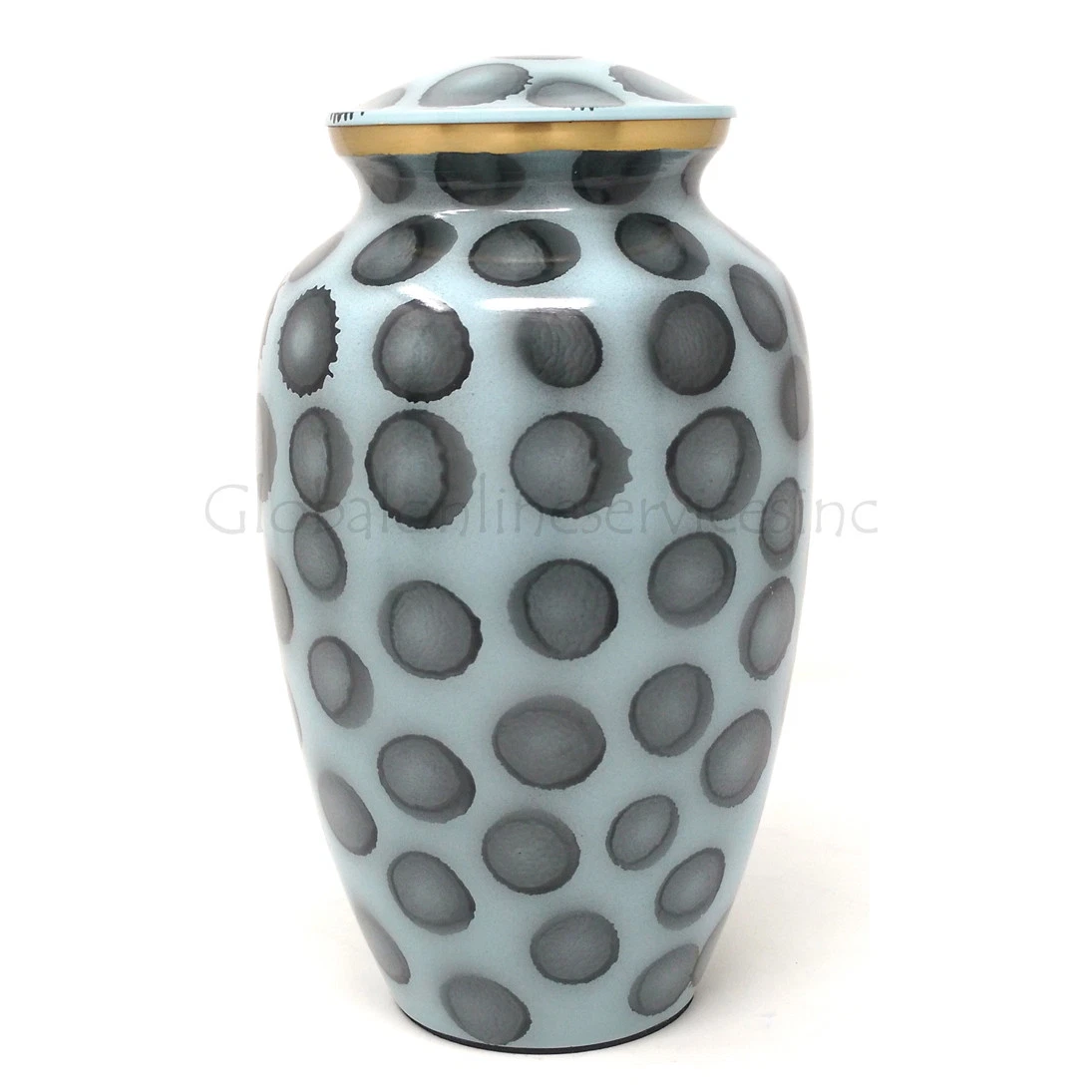 Classic Large Painted Ash dots Brass Urn For Human Ashes
Opens in a new window or tab