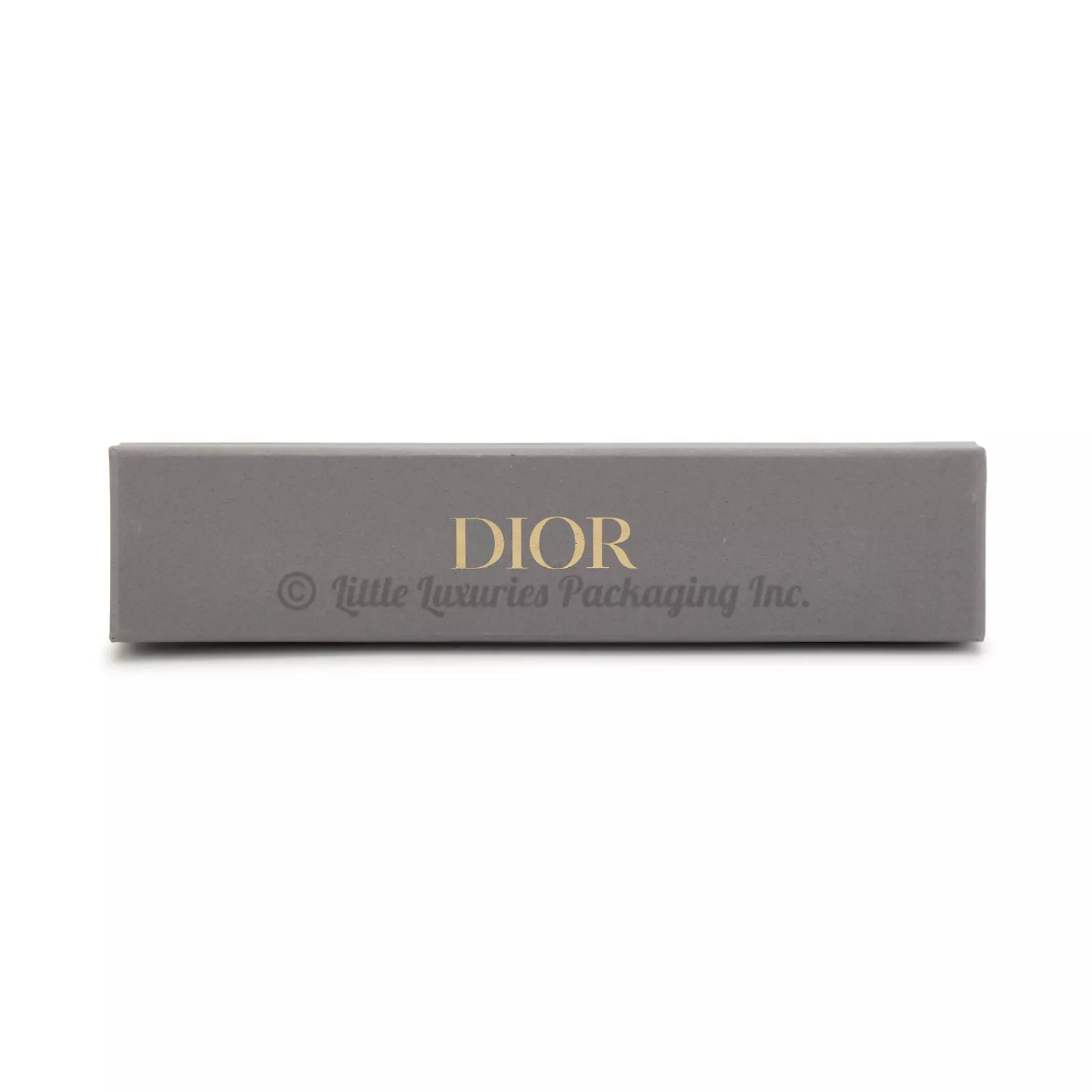 RARE Authentique Bracelet Dior Gris Collier Bijoux Stockage Boîte Cadeau 10 x 2 x 1