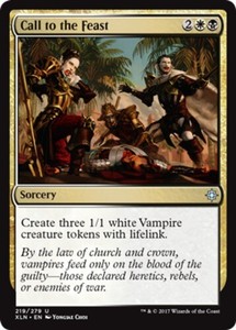 Call to the Feast x4 - Ixalan - NM-Mint, English - Ixalan
