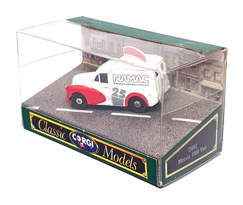 Corgi 1/43 Scale Diecast D957 - Morris 1000 Van NAMAC - Red/White - Picture 5 of 5