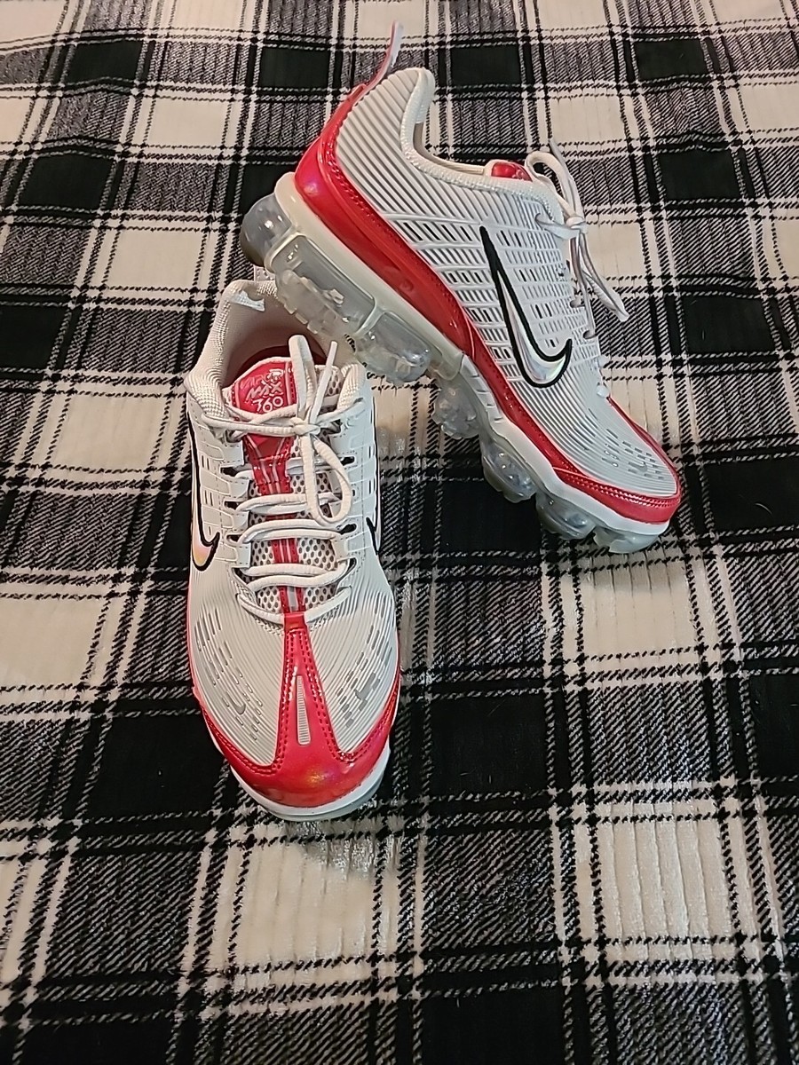 Sneakers Vapormax 360 Red White Size Nike Air Max Gray Red Silver