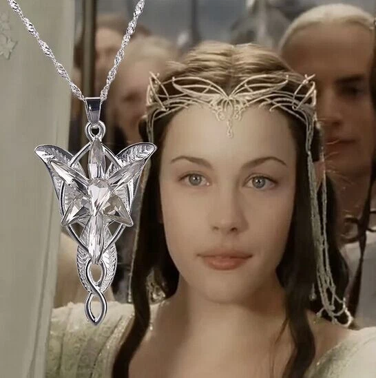 The Evenstar Pendant of Arwen Necklace Lord of the Rings LOTR Hobbit Jewelry