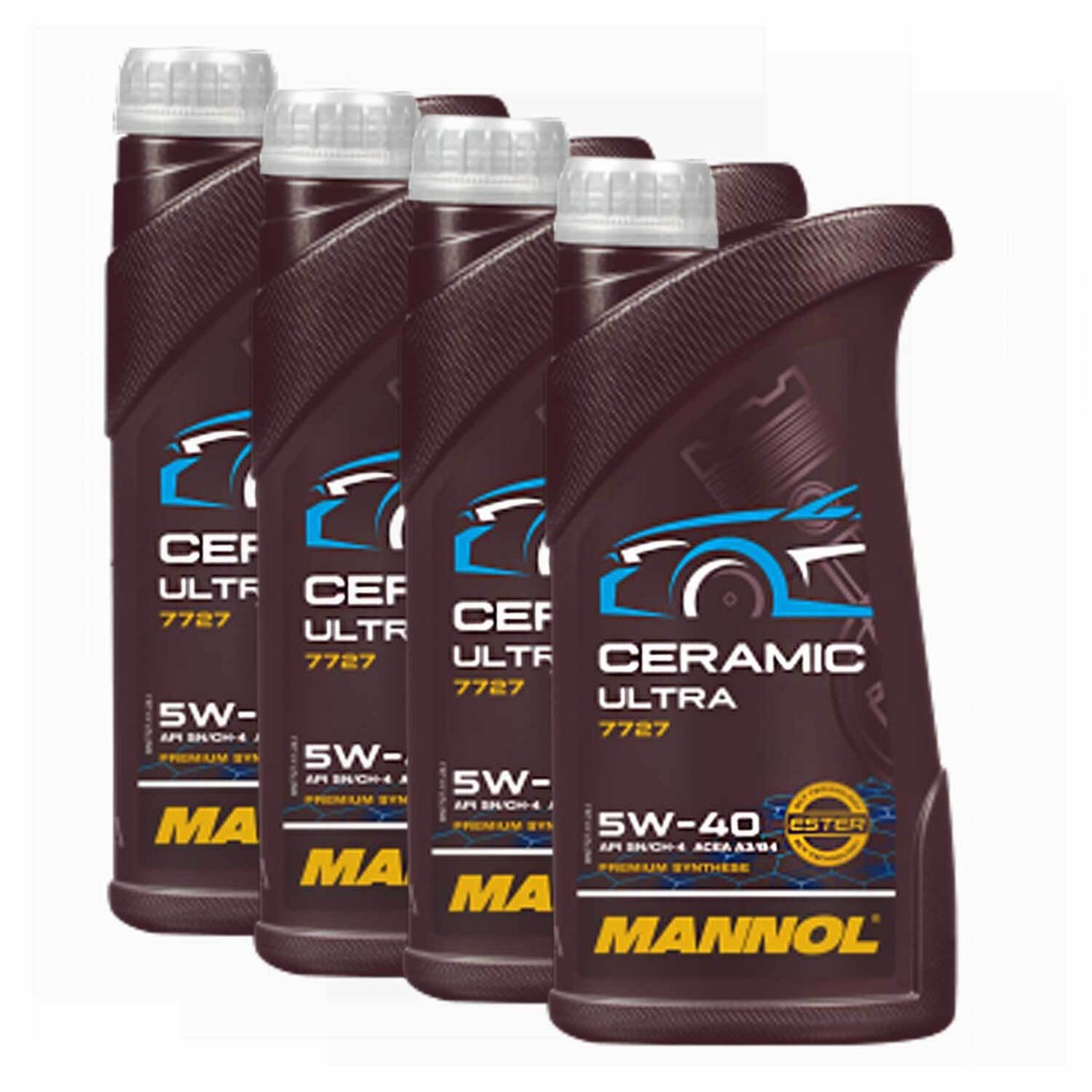 Motoröl Motor Öl MANNOL 5W-40 Ceramic Ultra 4X 1 Liter für