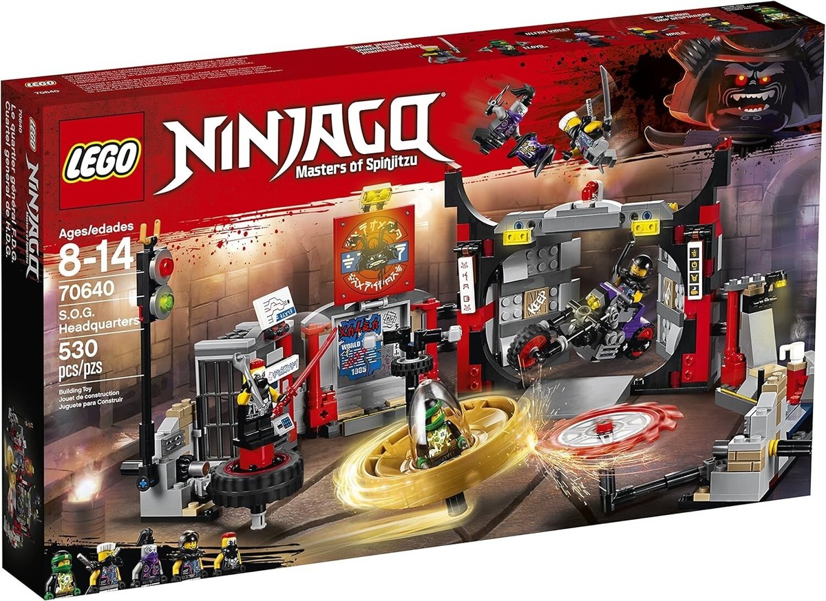 LEGO 70640 Ninjago Sons of Garmadon S.O.G. Headquarters | eBay
