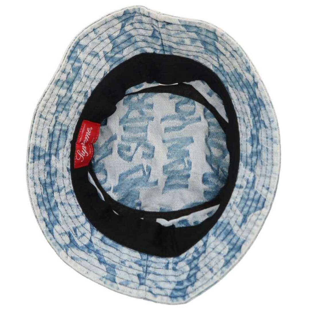 帽子 Supreme Fat Tip Jacquard Denim Crusher - 帽子 帽子 Supreme Fat Tip Jacquard Denim Crusher - 帽子