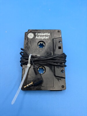 General Electric GE Cassette Adapter Car Stereo Converter for 3.5mm iphone / mp3
