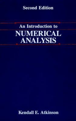 An Introduction to Numerical Analysi- hardcover, Kendall Atkinson, 9780471624899