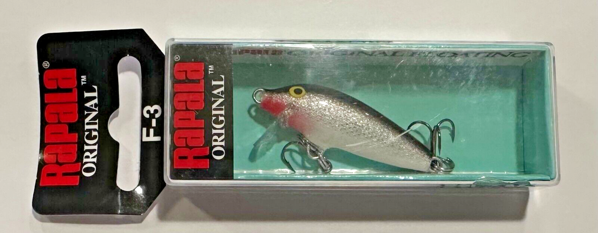 Rapala Original CD-3 Sinking Minnow 3.8cm 3.5g Esca Affondante In Balsa - Silver - Foto 4