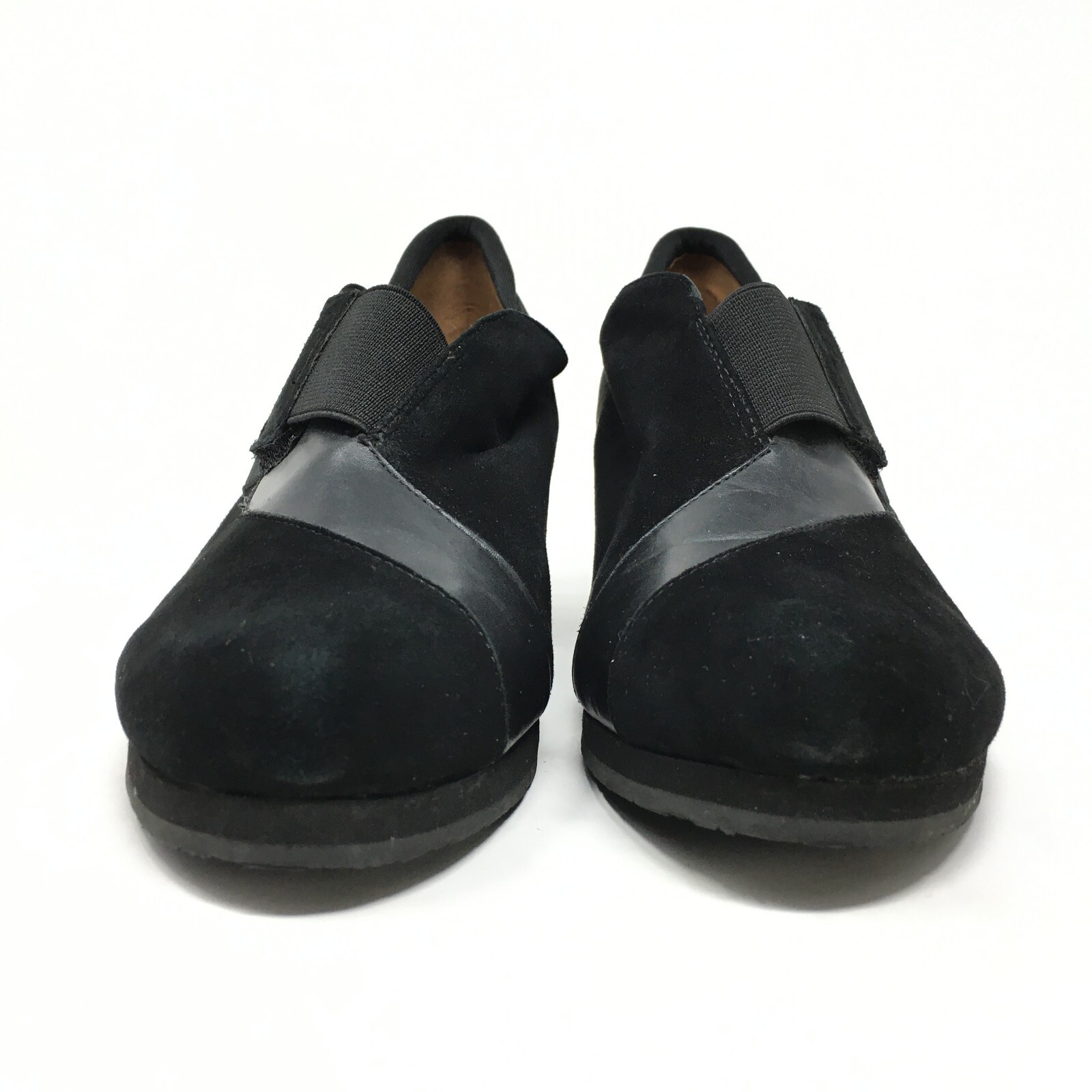 Women's Earthies Bondy Strapped Wedge Clogs Booties Shoes Size 11 Black