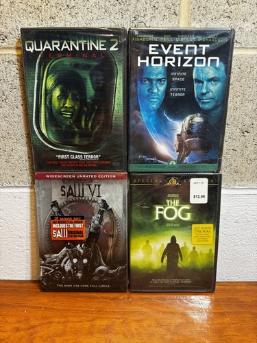 DVD Horror Lot Sealed (4) Saw Saw VI The Fog Event Horizon Quarantine 2 - Picture 8 of 14