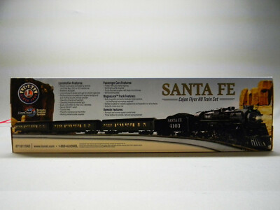 LIONEL HO SCALE SANTA FE CAJON PASSENGER TRAIN SET rio