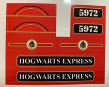 Custom Replacement Vinyl Stickers for 4758 10132 Hogwarts Express
