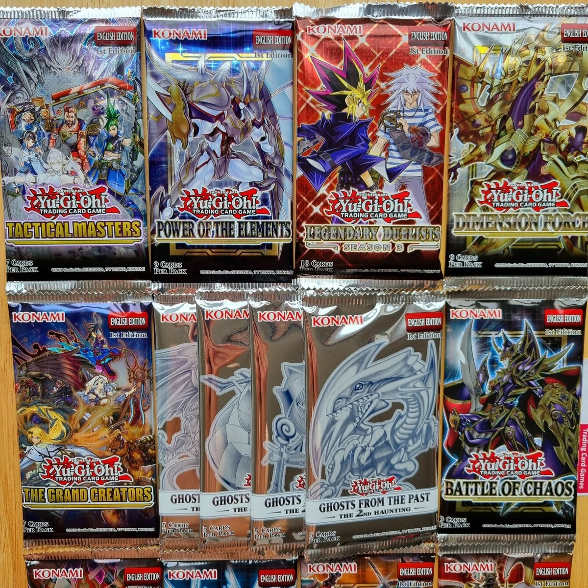 YuGiOh! | Booster Pack Selection | Brand New & Sealed | 20% Multi