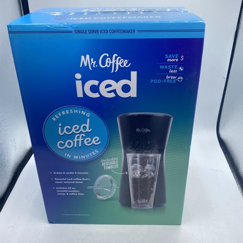 Mr. Coffee Single-Serve Iced Coffee Maker w/ Reusable Tumbler NEW - Picture 3 of 6