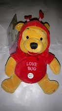 Firefly Pooh 2000 8" Disney Store Mini Bean Bag. Winnie the Pooh Battery is Dead