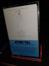 JETHRO TULL The Best Of Jethro Tull 1975 Cassette Tape Chrysalis Records MINT  