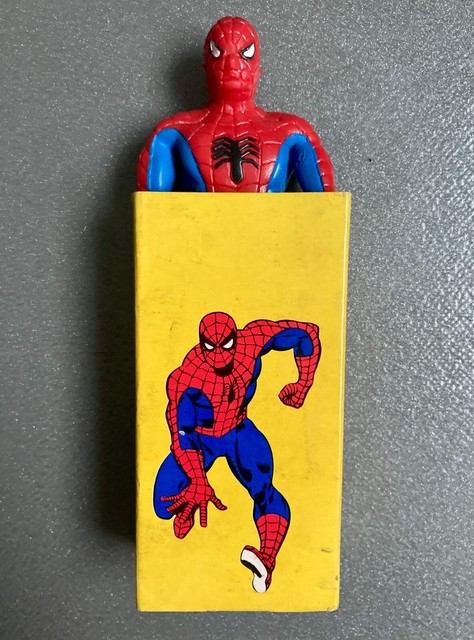 Spider-Man flexible Brabo Orli Jouet vintage neuf Uomo Ragno bendable Spiderman Spider-Man flexible Brabo Orli Jouet vintage neuf Uomo Ragno bendable Spiderman