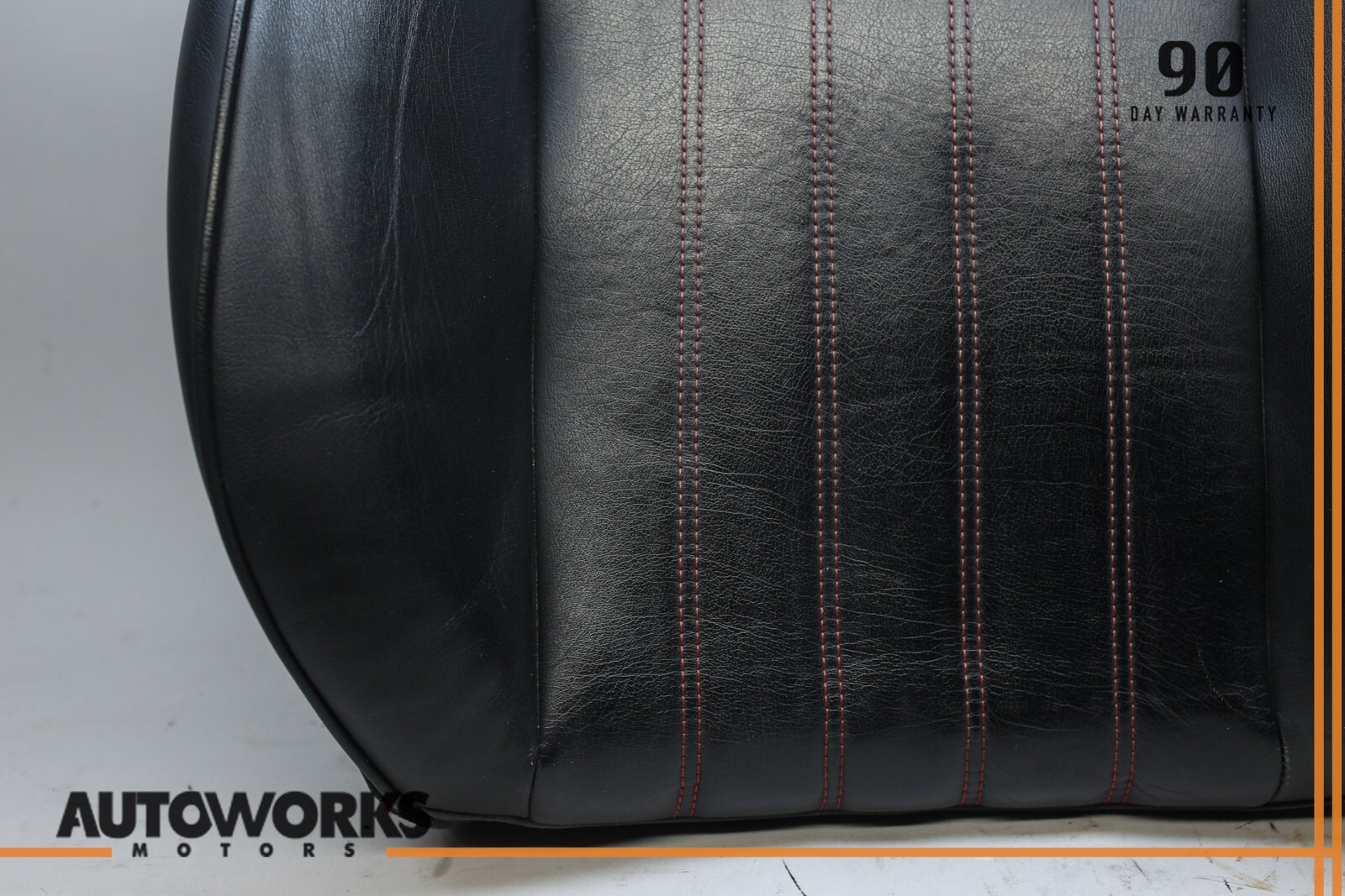 03-08 Maserati Quattroporte M139 Front Left Top Upper Seat Cushion Black OEM