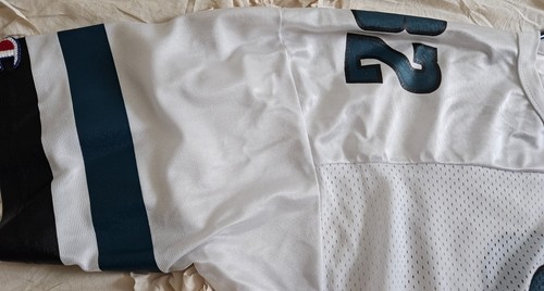 Ricky Watters #32 Eagles Champion Authentic size 52 White Jersey - Picture 2 of 6