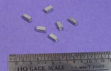 HO/HOn3  SMALL BOXES OR CRATES WISEMAN MODEL SERVICES DETAIL PARTS #HO159