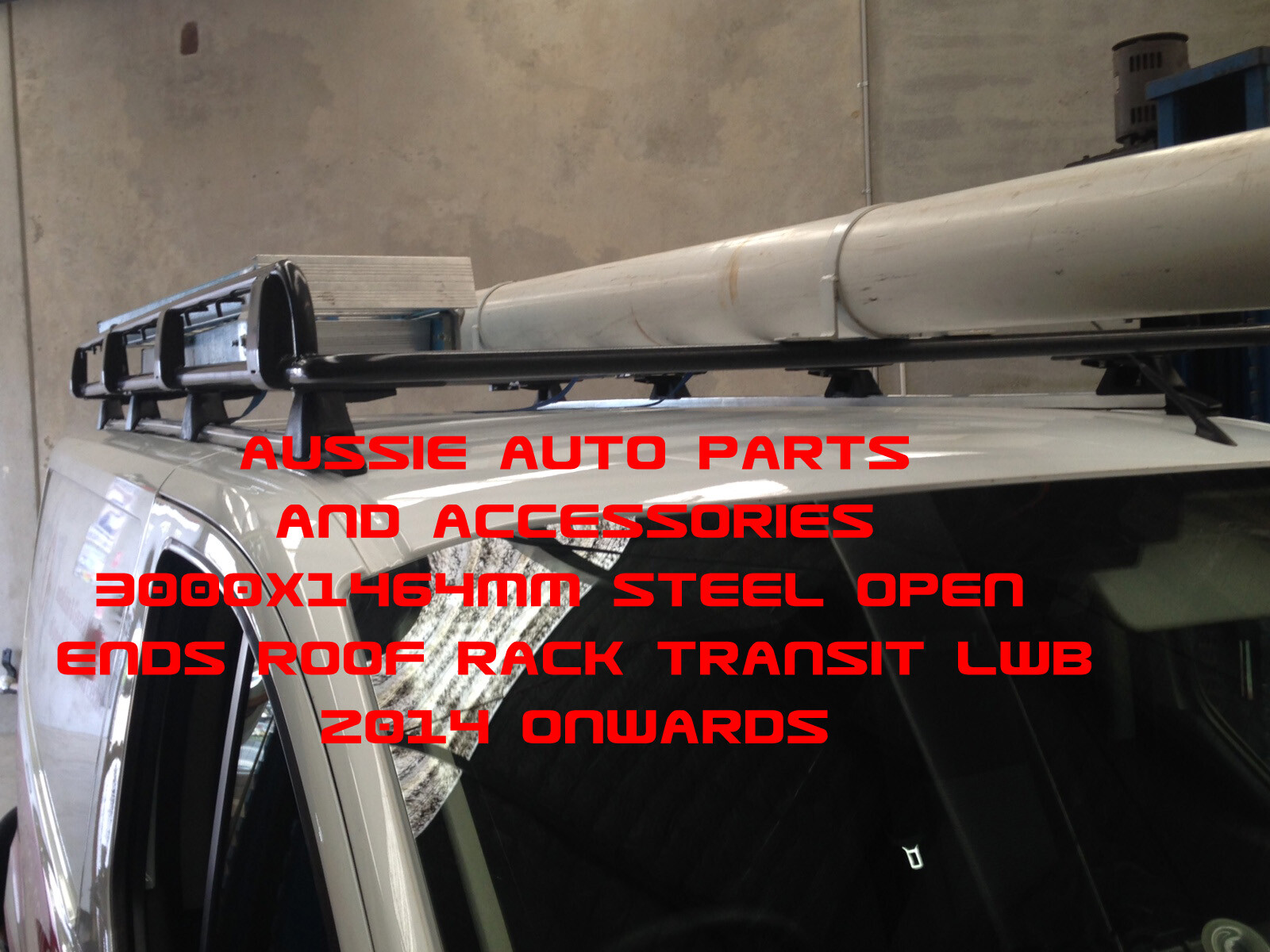 Tradesman Style Open Ends Steel Roof Rack 3000x14464 for FORD TRANSIT CUSTOM LWB eBay