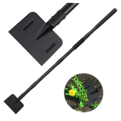 Multifunctional Garden Cleaning Shovel, Heavy Duty Steel Flat Shovel with 67"