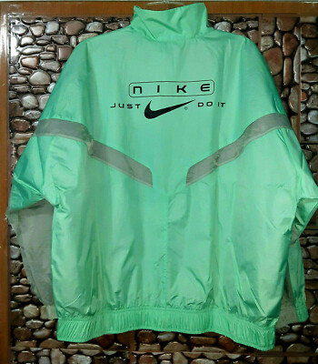 Nike NSW Street Woven Windbreak Jacket CZ8848-342 Green Glow