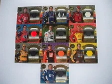 2008 Press Pass VIP Gear Gallery Memorabilia Complete set of 12