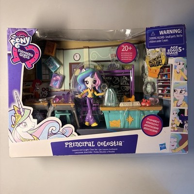 Hasbro My Little Pony Equestria Girls Principal Celestia Doll Playset Damaged