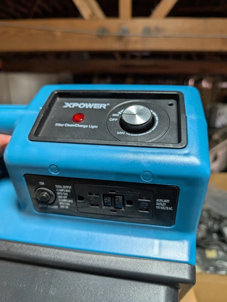 Depuradora de aire HEPA profesional ligera de 3 etapas Xpower X-3400A Foto 4 de 4