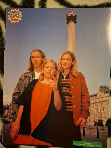 No Doubt band,Gwen Stefani,Hanson band,Pin up,Magazine from Usa ,format A/4 - Picture 3 of 3
